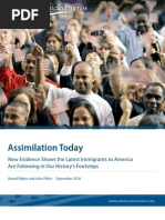 Download Assimilation Today New Evidence Shows the Latest Immigrants to America Are Following in Our Historys Footsteps by Center for American Progress SN36738151 doc pdf