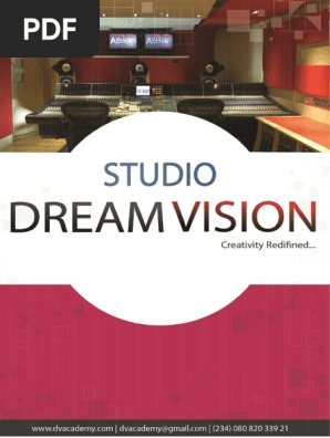 DREAMVISION Recording Studio Business Plan