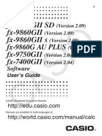 Casio Manual fx-9860GII - Soft - EN PDF