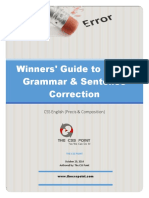 Winners' Guide to GMAT Grammar & Sentence Correction Ver1