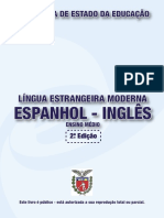 Apostila SEED Língua Estrangeira - Espanhol - Inglês.pdf