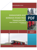 Implementasi Manajemen Aset Berbasis Risiko pada TransJakarta