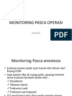 Monitoring Pasca Operasi