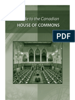 Guide Canadian House of Commons-E