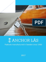 Padlock - Anchor Lås 2017