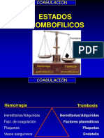 Alteraciones Moleculares en Hemofilia Trombofilica