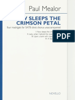 P. Mealor - Now Sleeps The Crimson Petal