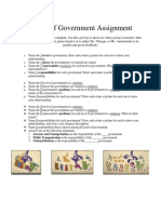 Levels of Government Assignment