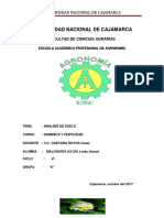 2° INFORME DE QUIMICA Y FERTILIDAD