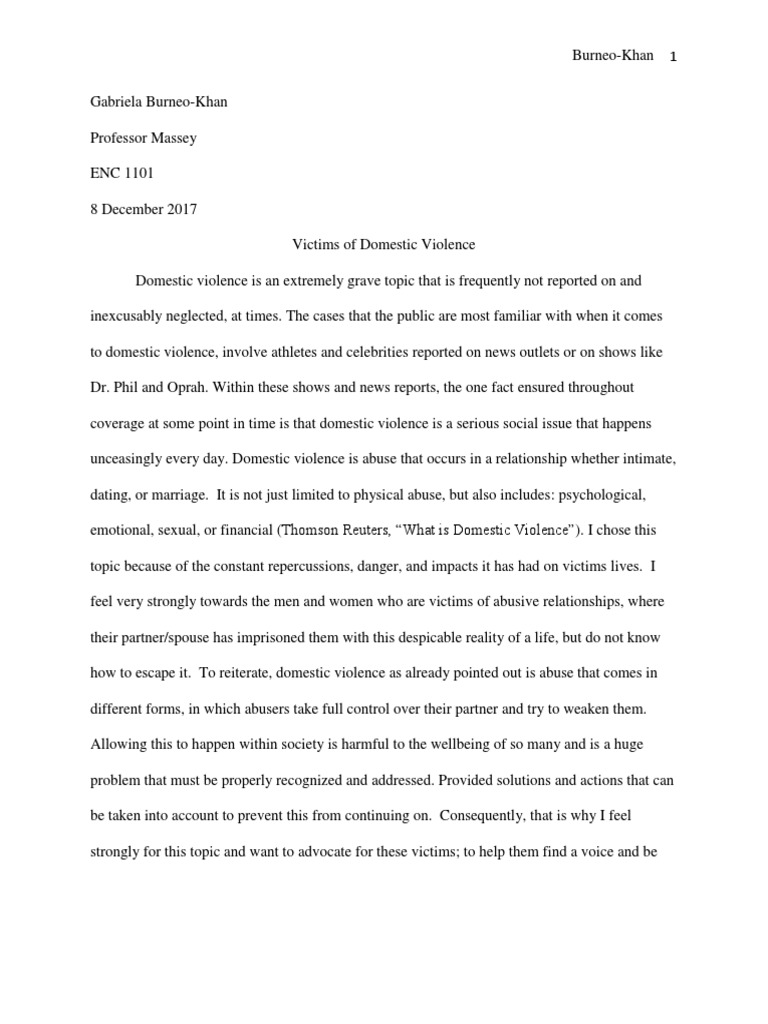 Violence prevention essay image