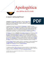 o Que é Apologética