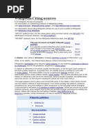 Wikipedia:Citing Sources: Help:Footnotes Wikipedia:Inline Citation Help:Referencing For Beginners