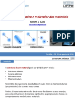 TC030 Estrutura Atômica e Molecular