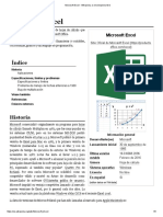 Microsoft Excel - Wikipedia, La Enciclopedia Libre