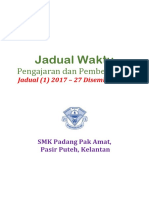 (2016-12-27) Jadual Waktu 