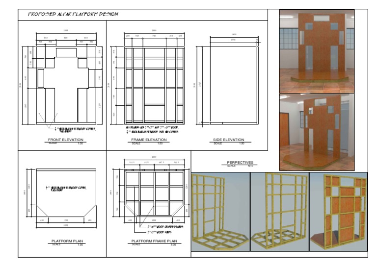 Frame Elevation and Site Plans | PDF