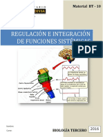Regulación e integración de funciones sistémicas: Respiración