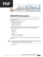 GGSN CDR Filed Description