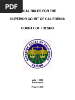 Fresno County Local Rules 07-01-16