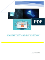 Computer Project On Encryption and Decryption For Class 12th