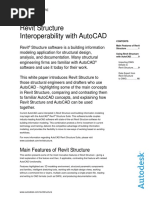 Revit Structure and AutoCAD Feb07