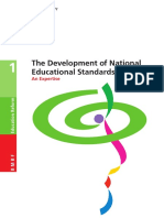 The Development of National Educationel Standards