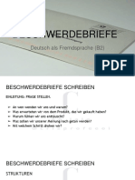 Beschwerdebrief