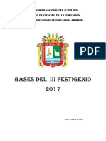 Bases III Festigenio 2017