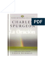 Charles Spurgeon - La Oracion - Lance Wubbels
