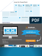 FF0001 - Free Business Model Canvas Template For PowerPoint (Autosaved)