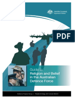 Defence guide to religion and belief