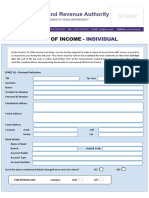 Individual - Tax Return