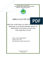 Phân Lập, Tuyển Chọn Các Giống Vi Sinh Vật Sinh Protease Và Gây Hương Mắm Đặc Trưng Từ Chượp Mắm Và Ứng Dụng Vào Sản Xuất Nước Mắm Chay Từ Nấm