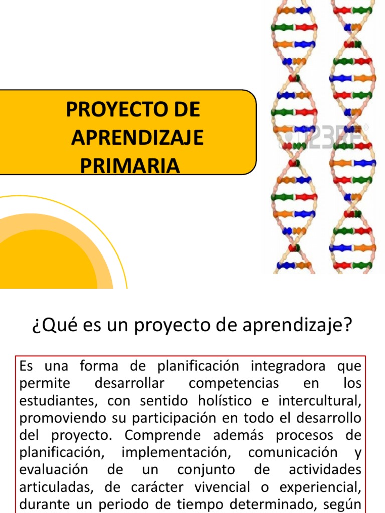 Pasos para Elaborar Un Proyecto de Aprendizaje | PDF ...