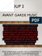 Avant Garde