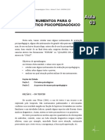 Diagnóstico Psicopedagógico e Instrumentos de Avaliação