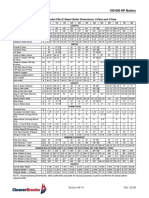 Model ICB 100-800 HP Boilers: Table A4-11. Model ICB-LE Steam Boiler Dimensions, 4-Pass and 3-Pass