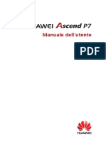 Huawei Ascend p7 User Guide Italian