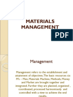 Materials Management