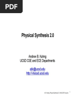  Physical Synthesis 2.0