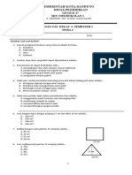 SOAL UAS KELAS 4  SMTR 1 TEMA 4.doc