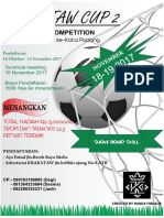 Sample Pamflet Turnamen Futsal