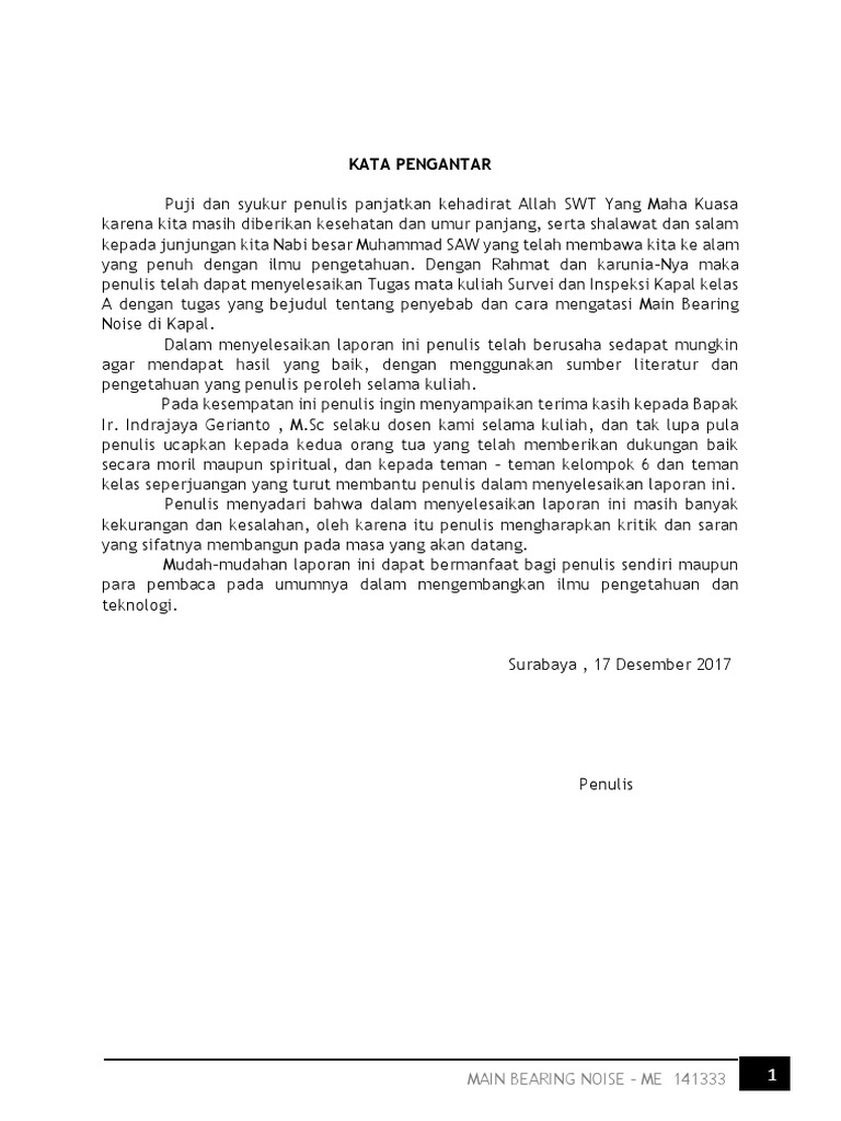 Main Bearing Noise PDF