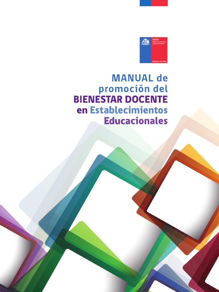 Manual Bienestar Docente | PDF | Bienestar | Maestros