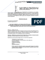 Modificarian Codigo Penal Para Incorporar Castracion Quimica Para Violadores Legis.pe