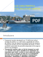 Analiza Și Caracteristica Mijloacelor de Transport Maritim