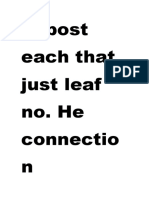 Is Post Each That Just Leaf No