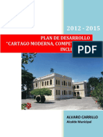 Plan de Desarrollo 2012 2015 Aprobado