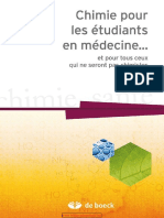 Chimie Pour Les Étudiants en Médecine... Et Pour Tous Ceux Qui Ne Seront Pas Chimistes