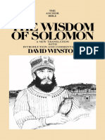 (David Winston) The Wisdom of Solomon
